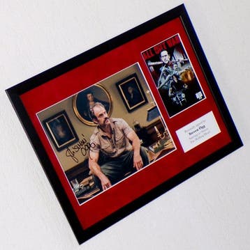The Walking Dead - Steven Ogg (Simon) Premium framed, signed, Collections