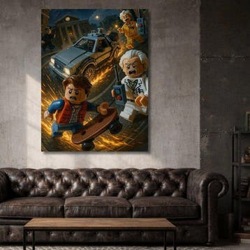 Lego Merchandise - [XXL] Ritorno al Futuro LEGO | Edizione