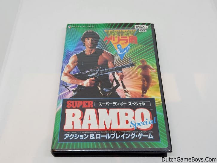MSX - Super Rambo Special, Consoles de jeu & Jeux vidéo, Jeux | Autre, Envoi