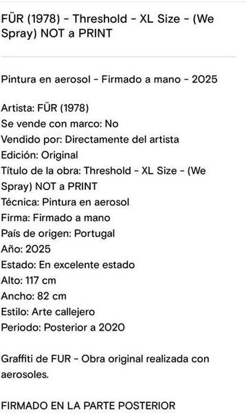 FÜR (1978) - Threshold - XL Size - (We Spray)