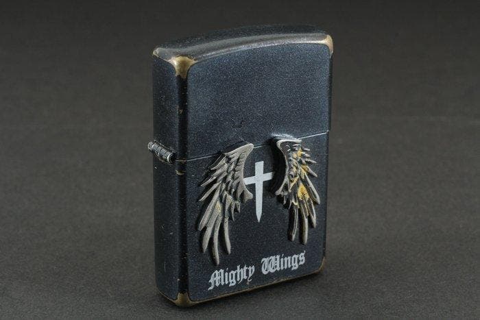 Zippo - Mighty Wings - Zonder minimumprijs - Zakaansteker -, Collections, Articles de fumeurs, Briquets & Boîtes d'allumettes
