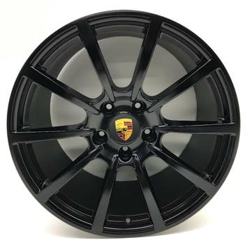 Porsche 991 2/4(MK II)Originele Classic II zwart met banden, Ophalen, Banden en Velgen