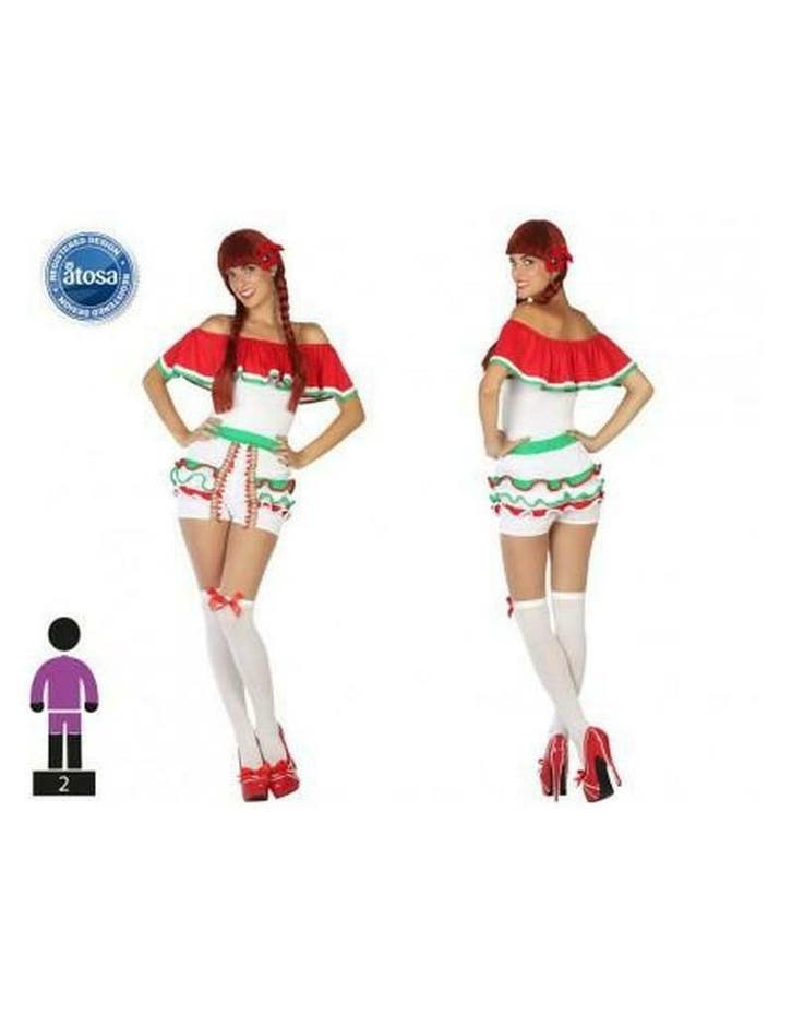 Sexy jumpsuit mexicaanse dame, Hobby en Vrije tijd, Feestartikelen, Ophalen of Verzenden