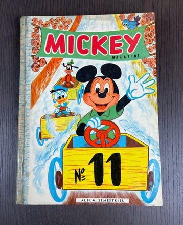 Mickey Magazine - 6 Album - Eerste druk - 1958/1961, Livres
