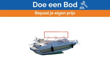 Bieden: Sessa Marine S32 original bimini canvas blue - 0495, Ophalen of Verzenden