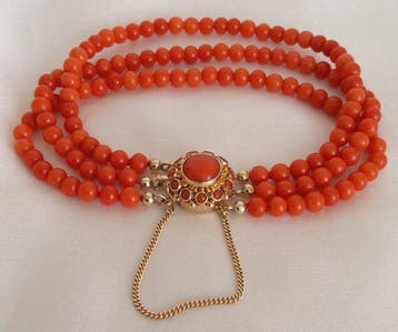 Bracelet - 14 carats Or jaune - fin joliment monté