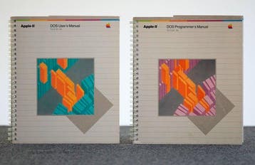 Apple Apple II Documentation Bundle – 4 Original Manuals –, Nieuw