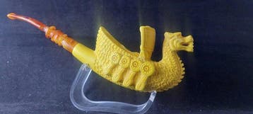 Pipe en écume de mer - écume de mer, Nieuw