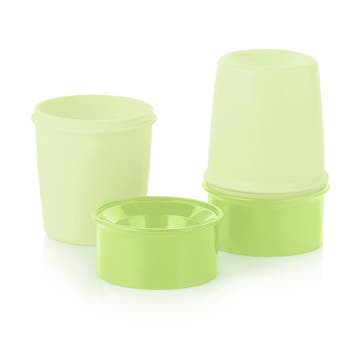 Tupperware 2 Eierdopjes Groen, Verzenden