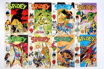 Spidey N°36 au N°56 - 21 Magazines - EO - 1983/1984, Boeken, Nieuw