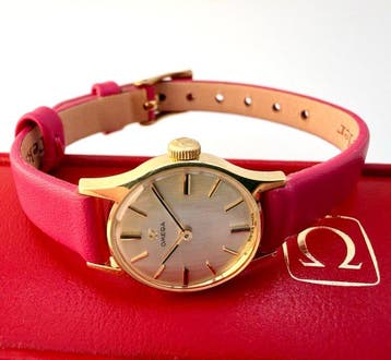 Omega - Genève Ladies’ Watch 14K Solid GOLD, cal. 620 -, Nieuw