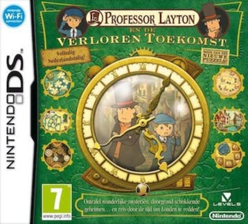Professor Layton en de Verloren Toekomst (Buitenlands Doo..., Games en Spelcomputers, Games | Nintendo DS, Ophalen of Verzenden