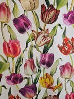 Nieuw! Tessuto Art Nouveau Realistisch Floreale - 300x280cm, Antiek en Kunst