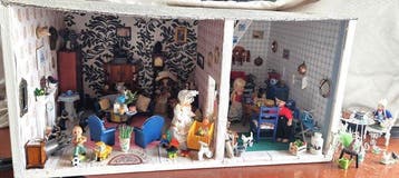 diverse merken - Maison de poupées 2 Kamer poppenhuis met