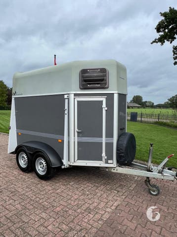 Leuke Humbaur 1,5 paards! 2007!, Ophalen, 1½-paards trailer