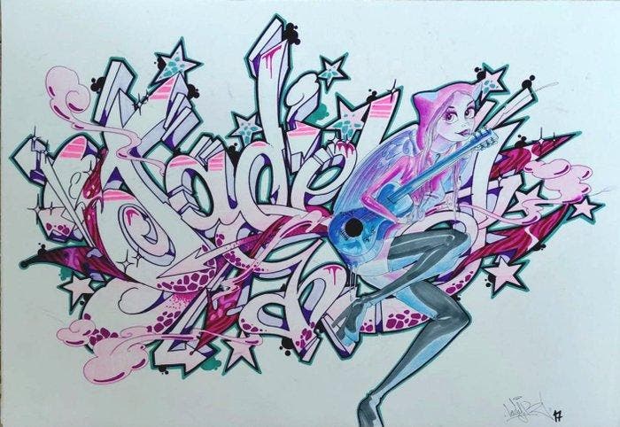Lady K (1978) - Untitled, Antiek en Kunst, Kunst | Designobjecten