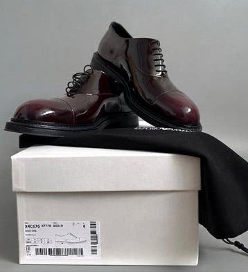 Emporio Armani - Veterschoenen - Maat: EU 42 - Nieuw in doos, Nieuw