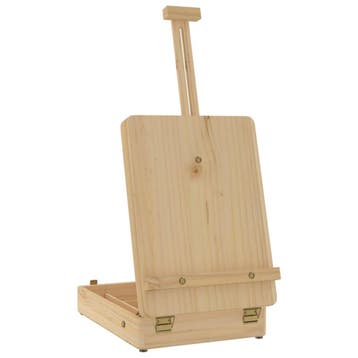 vidaXL Tafelezel 27x43x68 cm massief grenenhout, Verzenden