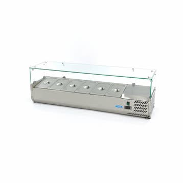 Réfrigérateur de préparation de comptoir - 140 cm - sadapte, Verzenden, Refroidissement et Congélation