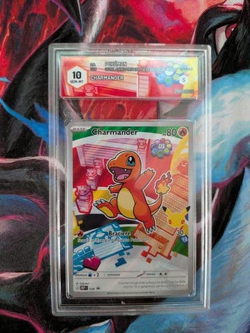 Pokémon - 4 Graded card - Charmander Carte promo, Foil -, Hobby en Vrije tijd, Verzamelkaartspellen | Pokémon, Nieuw