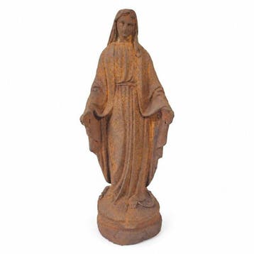 Sculptuuur voor buiten, Our Lady of Grace - 58 cm -