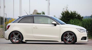 Rieger side skirt | geschikt voor Audi A1 8X | ABS Links, Autos : Pièces & Accessoires, Verzenden