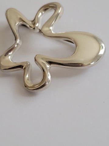 Georg Jensen - Broche Argent - 321 Henning Koppel Splash
