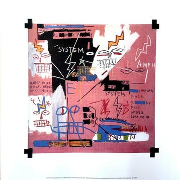 Jean-Michel Basquiat (1960-1988) - Six Fifty - Artestar