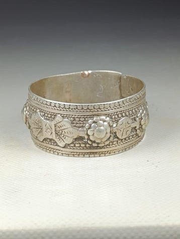 Chaoui bracelet - Aures - Argent - Algérie - Début du XXe