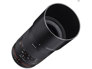 Rokinon 100 mm F2.8 ED UMC - Teleobjectief - Macro - voor, Verzenden, Zo goed als nieuw