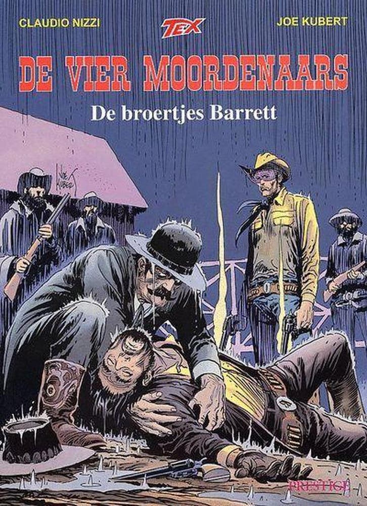 De broertjes Barrett / Tex De vier moordenaars / 2 C. Nizzi, Livres, BD, Envoi