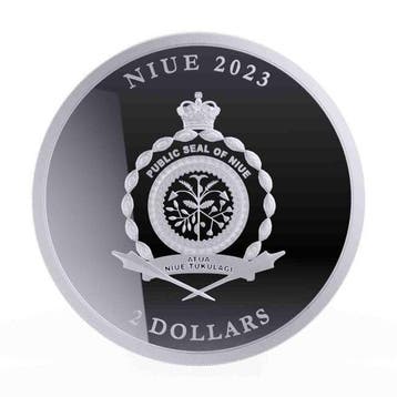 Niue. 2 Dollars 2023 - Niue - Silver Magnum Opus Proof Coin