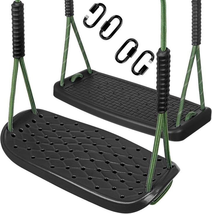 Schommelset 2 stuks | -41% Retour deal | 272kg belastbaar, Kinderen en Baby's, Speelgoed | Buiten | Speeltoestellen, Schommel