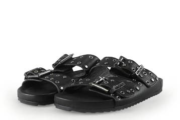 Vingino Slippers Meisjes in maat 32 Zwart, Verzenden, Schoenen