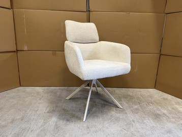 Veiling - Ovion Armstoel (set van 4) - Weefstof - Linen, Nieuw