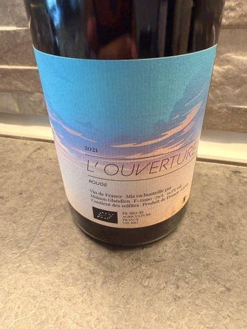 2021 Maison Glandien LOuverture rouge - Bourgogne - 1