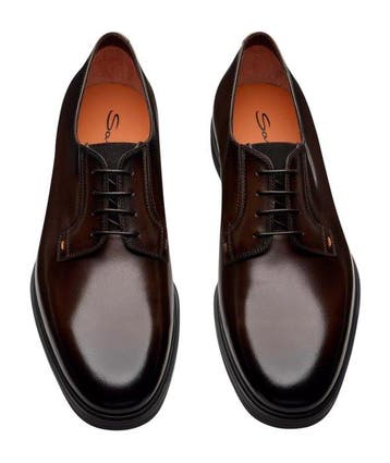 Santoni - Veterschoenen - Maat: EU 42 - Nieuw in doos