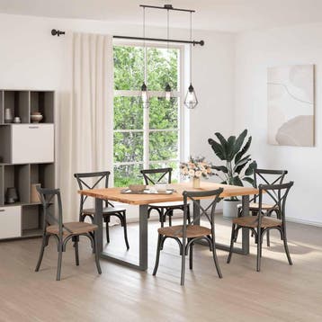 Eettafelpoten U-vorm 100cm - Bouw je eigen droomtafel voo..., Huis en Inrichting, Tafelpoot, 50 tot 100 cm, Verzenden, 50 tot 100 cm