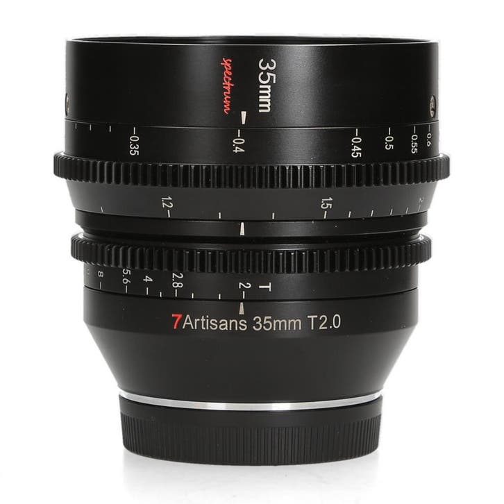 7Artisans Spectrum 35mm f/2 - Sony E · 1 jaar garantie, Audio, Tv en Foto, Foto | Lenzen en Objectieven, Zo goed als nieuw, Ophalen of Verzenden
