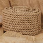 vidaXL Touw 25 m lang 20 mm dik jute, Verzenden, Nieuw