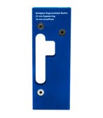 Boormal sluitplaat dag/nachtslot rechts, Doe-het-zelf en Bouw, Nieuw