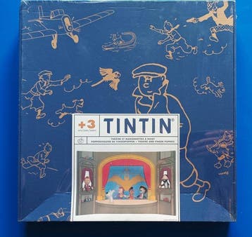 Tintin Set van 4 verschillende spellen, Nieuw