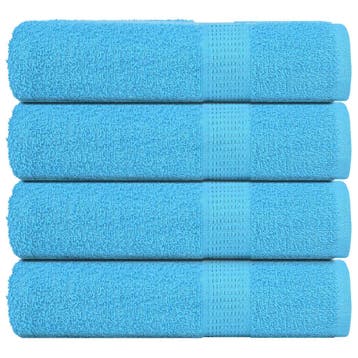 vidaXL Badhanddoeken FROGN 4 st 100x150 cm 360 g/m², Verzenden, Nieuw