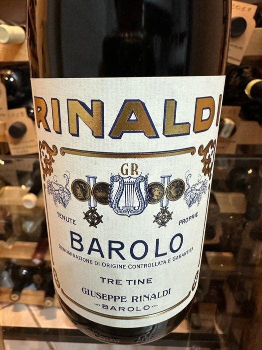 2020 Giuseppe Rinaldi, Barolo “Tre Tine” - Piedmont DOCG - 1, Collections, Vins