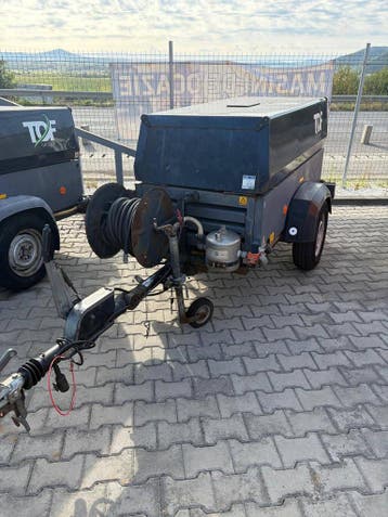 Veiling: Compressor Atlas Copco XAHS37DD Diesel 21.6kW 2008, Zakelijke goederen, Ophalen