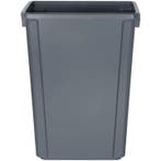 Afvalbak | Kunststof | Grijs | 60L | Open |, Verzenden