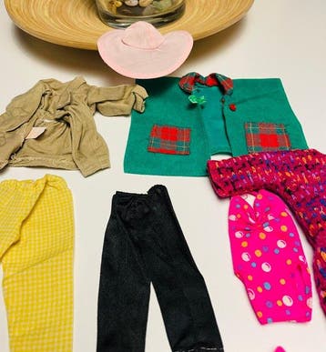 Mattel - Barbiepop Accessori vintage Barbie abbigliamento