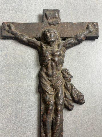 Crucifix - IJzer - 1850-1900