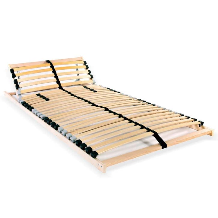 vidaXL Lattenbodem met 28 latten 7 zones 90x200 cm, Maison & Meubles, Chambre à coucher | Lits, Envoi