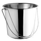 Emmer | RVS | 13L | Ø295x250(h)mm EMGA, Verzenden, Nieuw in verpakking